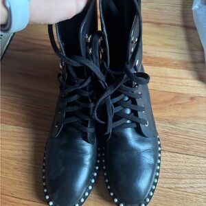 Stuart Weitzman Studded leather Boots W6
